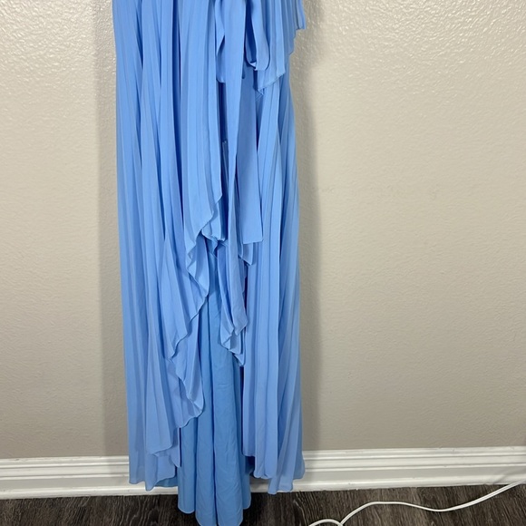 Michael Costello x Revolve Ale Gown in Light Blue - Picture 6 of 11